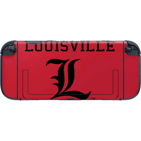 University of Louisville Cardinals Nintendo Switch 2 (2025) with Joy-Con Skin
